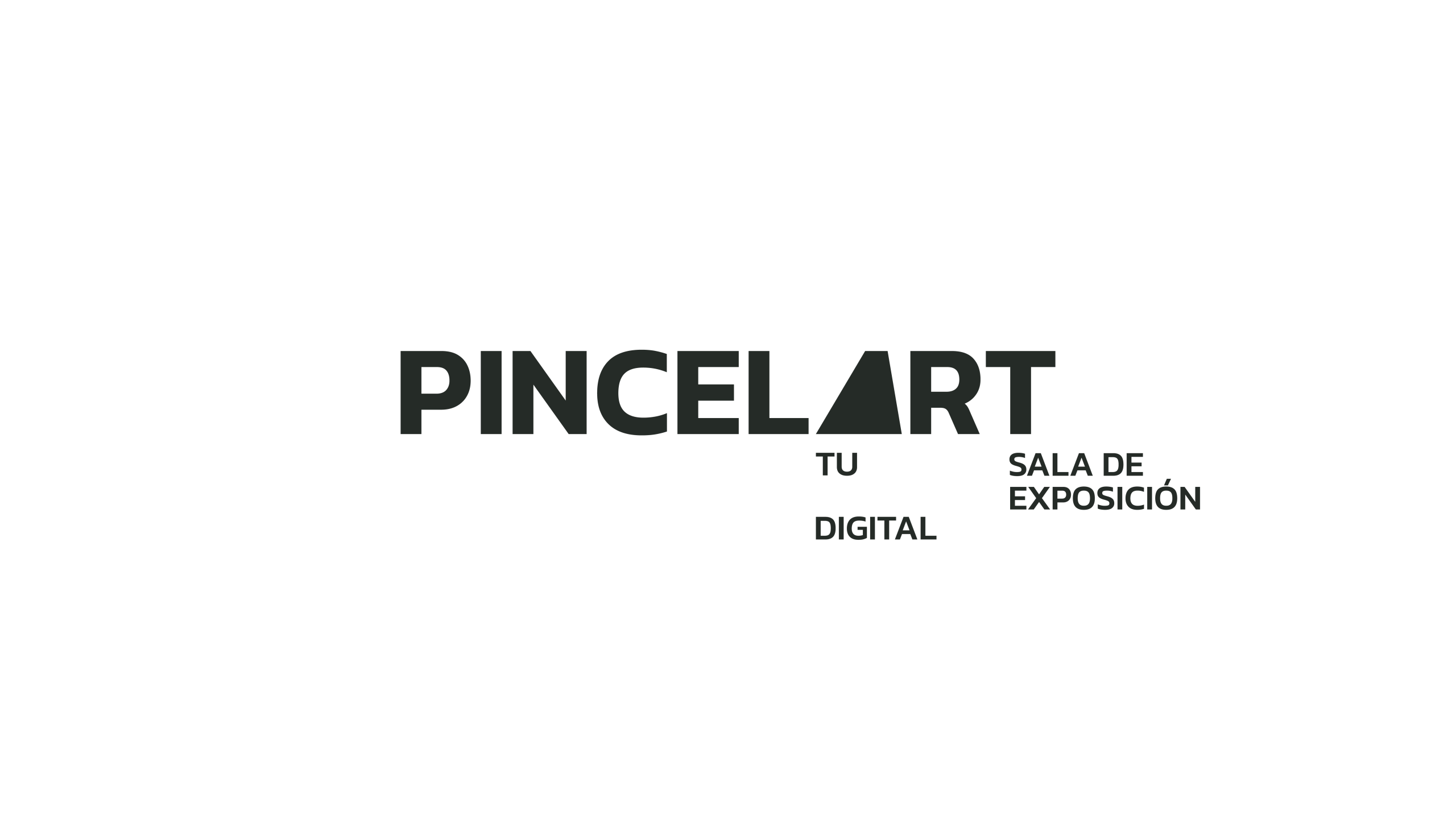 Home logotipo pincelart claim amarillo
